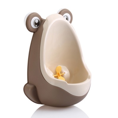 Hot sale China supplier wholesale low price frog cartoon plastic baby training potty children urinal for boys