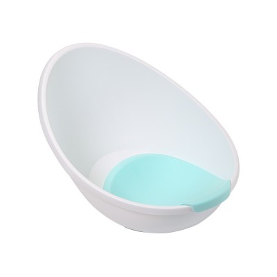 2019 China supplier Amazon hot sale low price plastic mini small size newborn plastic baby bath tub with lying plate