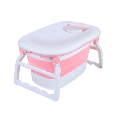 China supplier Amazon hot sale heat holding cover plastic multi-functional foldable bath tub baby