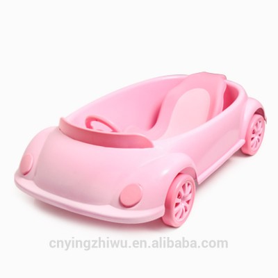 BPA Free Hot Sale Movable Infant Plastic Baby Bath Tub For Baby car shape baby bathtub