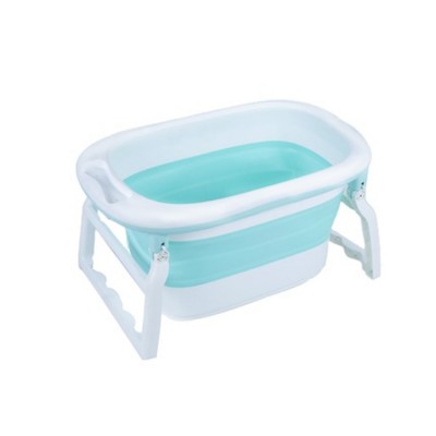 Hot sale Amazon hot sale 4 in one multi-functional plastic foldable infant bathtub baby