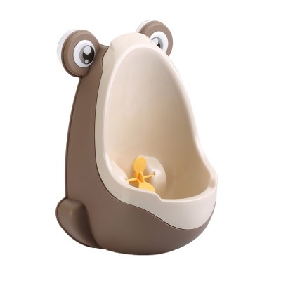 Hot sale China supplier wholesale low price splash-proof frog design plastic wall mount children urinal