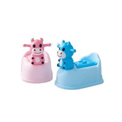 Plastic seat toilet for children cartoon calf baby toilet baby urinal